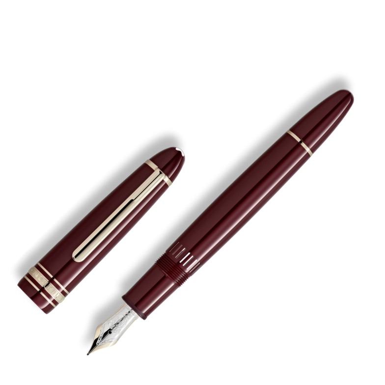 Montblanc Meisterstück Burgundy Red LeGrand Füllfederhalter F