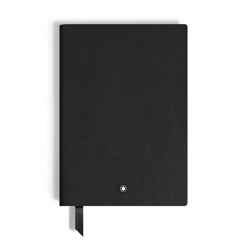 Montblanc Notizbuch Sartorial Mittelgroß Kariert Schwarz