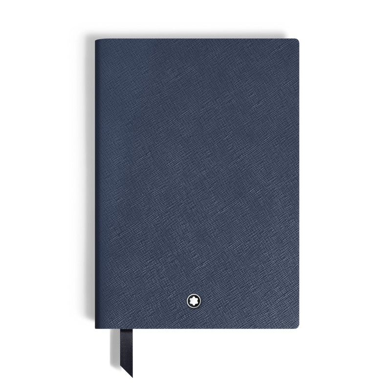 Montblanc Notizbuch Sartorial Mittelgroß Kariert Ink Blue