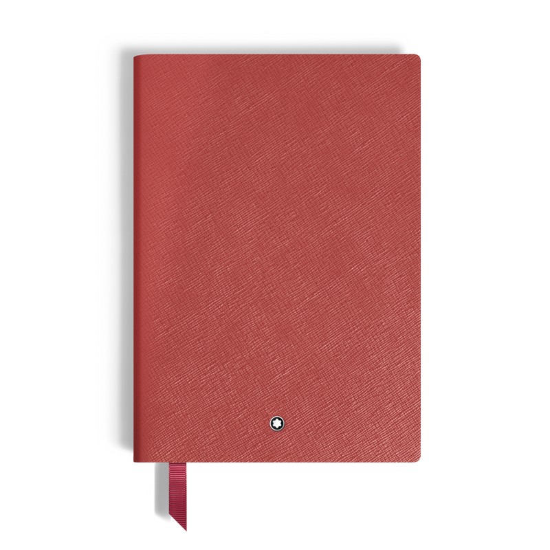Montblanc Notizbuch Sartorial Mittelgroß Liniert Brick Red