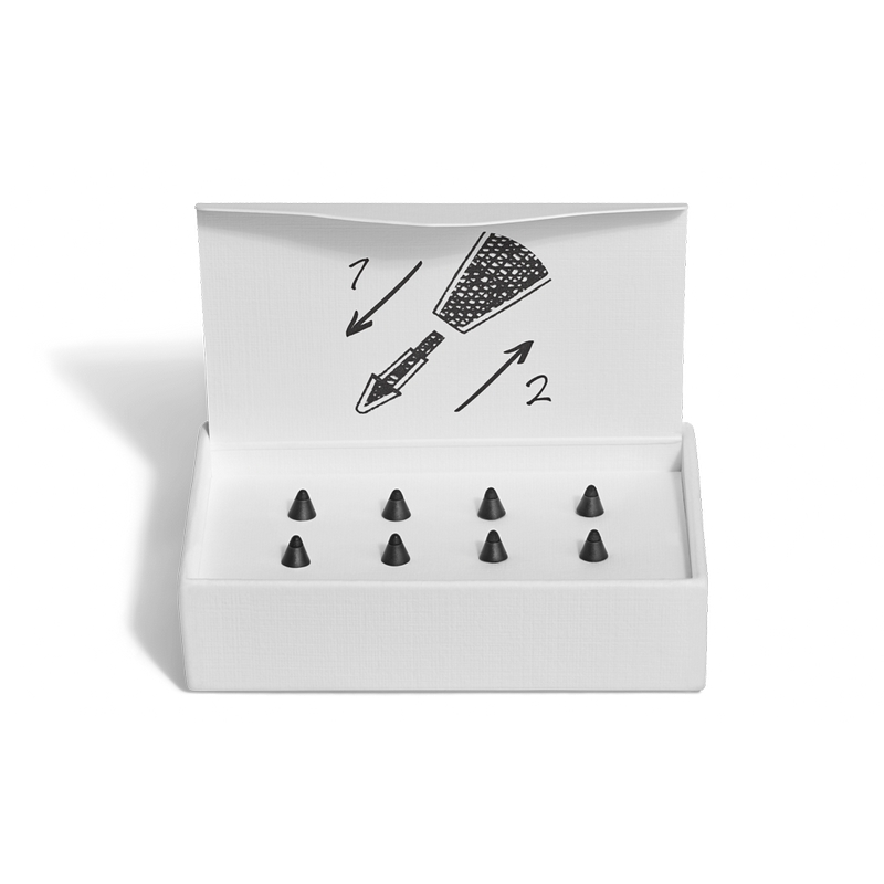 Montblanc Ersatzspitzen für Digital Pen Mystery Black Matt 8 St./Pack