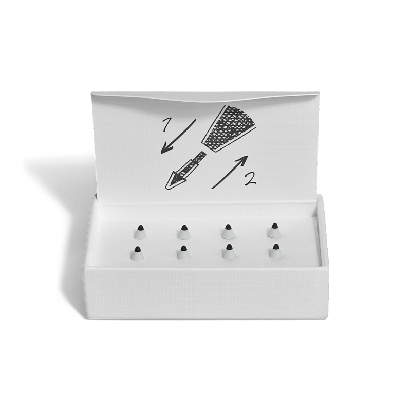Montblanc Ersatzspitzen für Digital Pen Cool Grey Matt 8 St./Pack