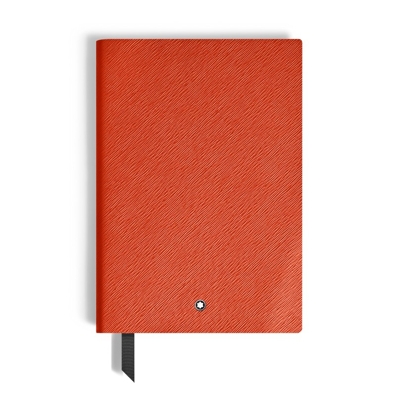 Montblanc Notizbuch Sartorial Mittelgroß Liniert Tangerine