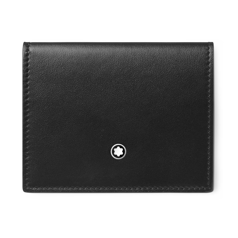Montblanc Soft Kartenetui Trio 4cc Schwarz