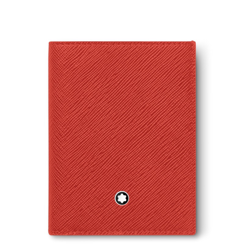 Montblanc Sartorial Brieftasche Mini 4cc Coral