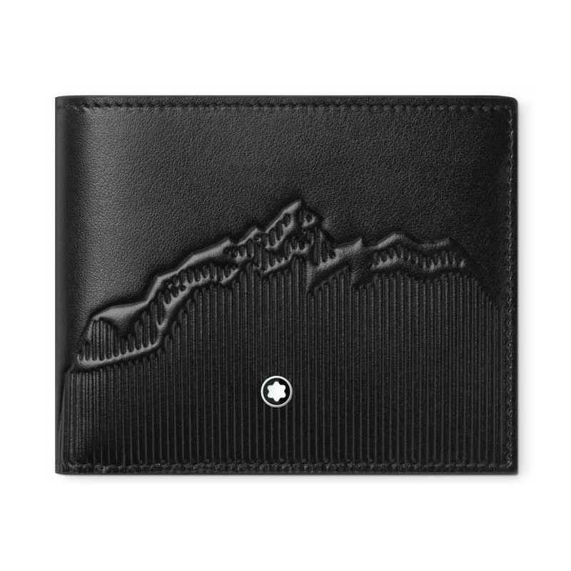 Montblanc Meisterstück 100 Jahre Capsule Brieftasche 6cc Schwarz