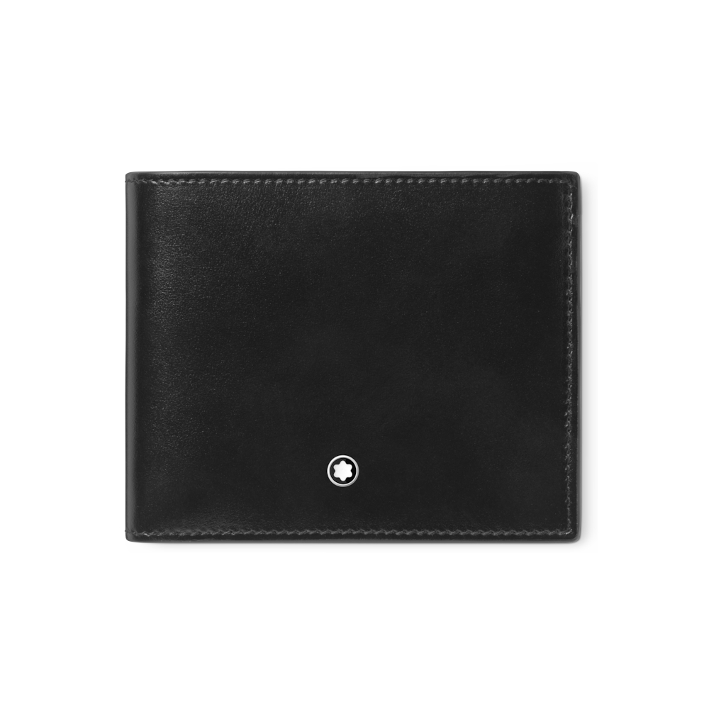 Montblanc Meisterstück Brieftasche 4cc mit Münzfach Schwarz