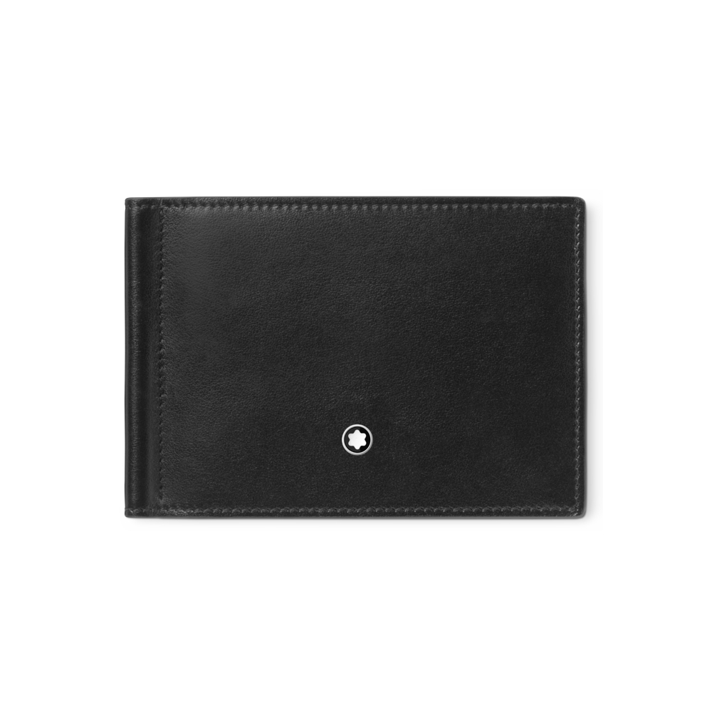 Montblanc Meisterstück Brieftasche 6cc mit Geldclip Schwarz