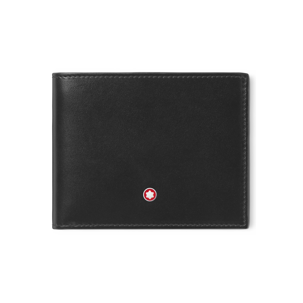 Montblanc Meisterstück 100 Jahre Capsule Brieftasche 6cc Schwarz/Coral