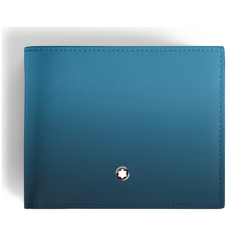 Montblanc Meisterstück Sfumato Brieftasche 6cc Smoky Blue