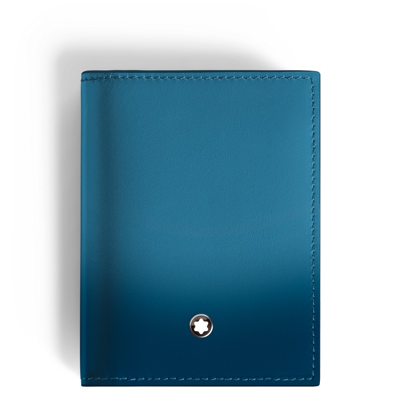Montblanc Meisterstück Sfumato Kartenetui 4cc Smoky Blue