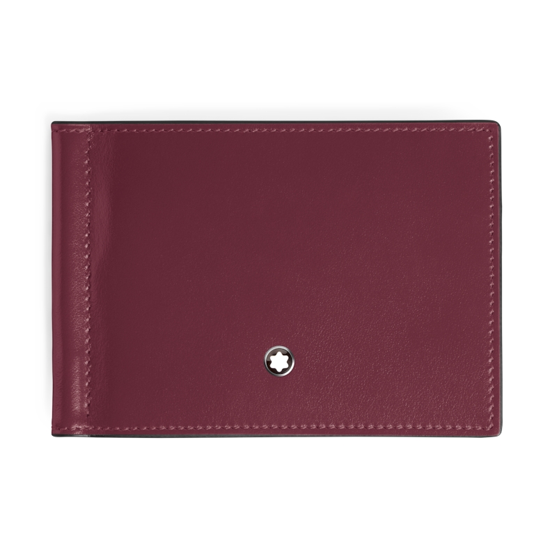 Montblanc Meisterstück Brieftasche 6cc mit Geldclip Cassis