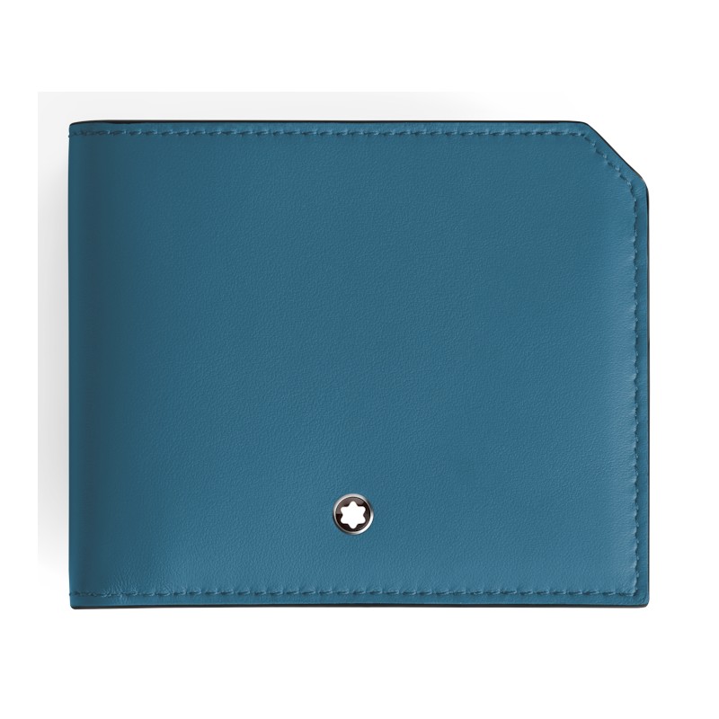 Montblanc Soft Brieftasche 6cc Smoky Blue