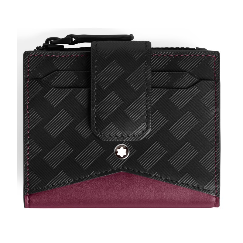 Montblanc Extreme 3.0 Brieftasche Mini 6cc Schwarz/Cassis