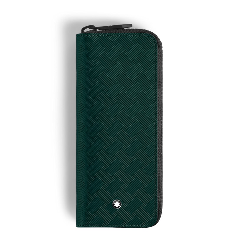 Montblanc Extreme 3.0 Etui für zwei Schreibgeräte mit Reißverschluss British Green