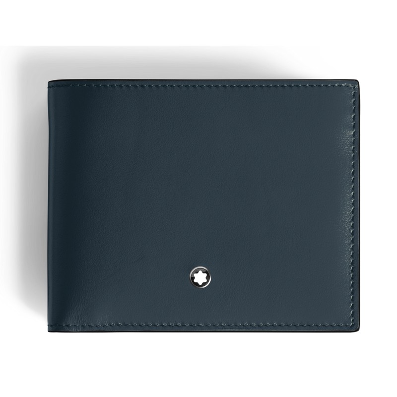 Montblanc Meisterstück Brieftasche 6cc Velvet Blue