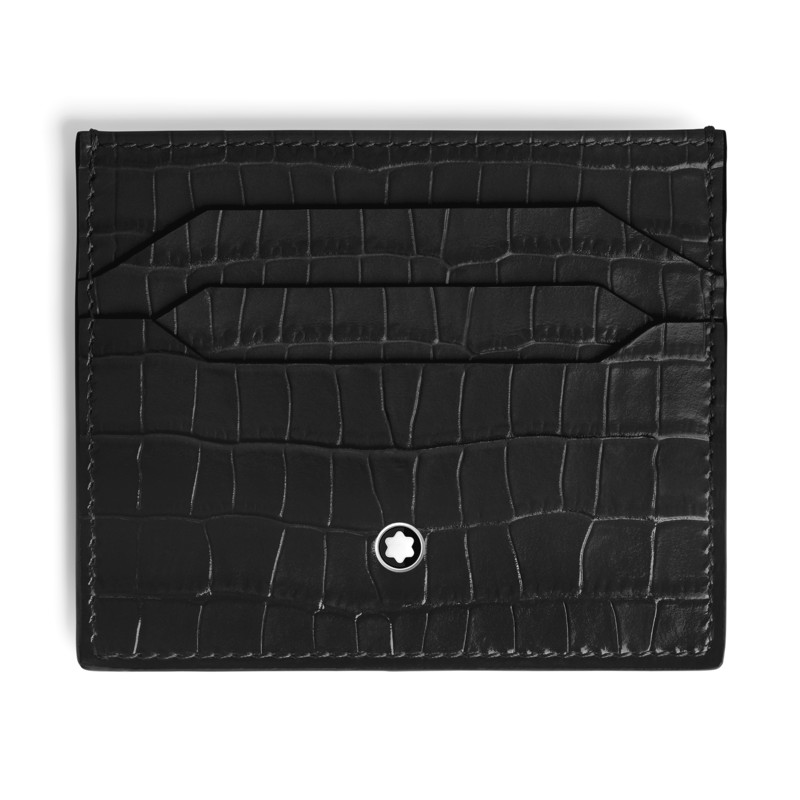 Montblanc Atelier Kartenetui 6cc Schwarz