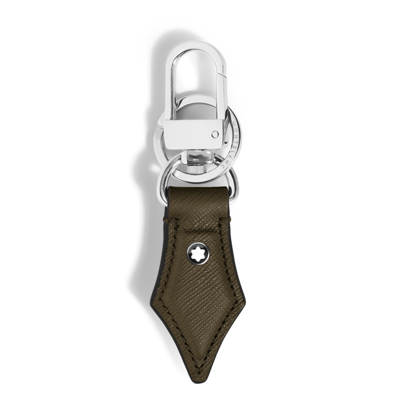 Montblanc Sartorial Schlüsselanhänger Feder Khaki