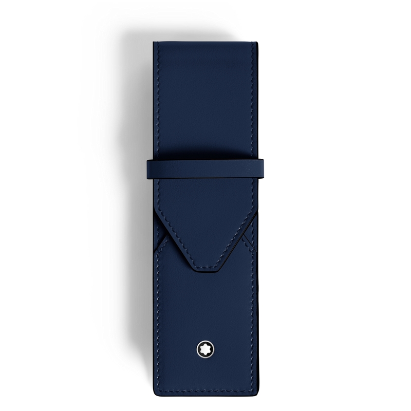 Montblanc Meisterstück Etui für zwei Schreibgeräte Ink Blue