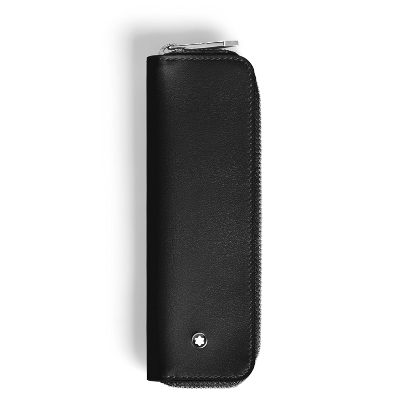 Montblanc Meisterstück Etui für ein Schreibgerät mit Reißverschluss Schwarz