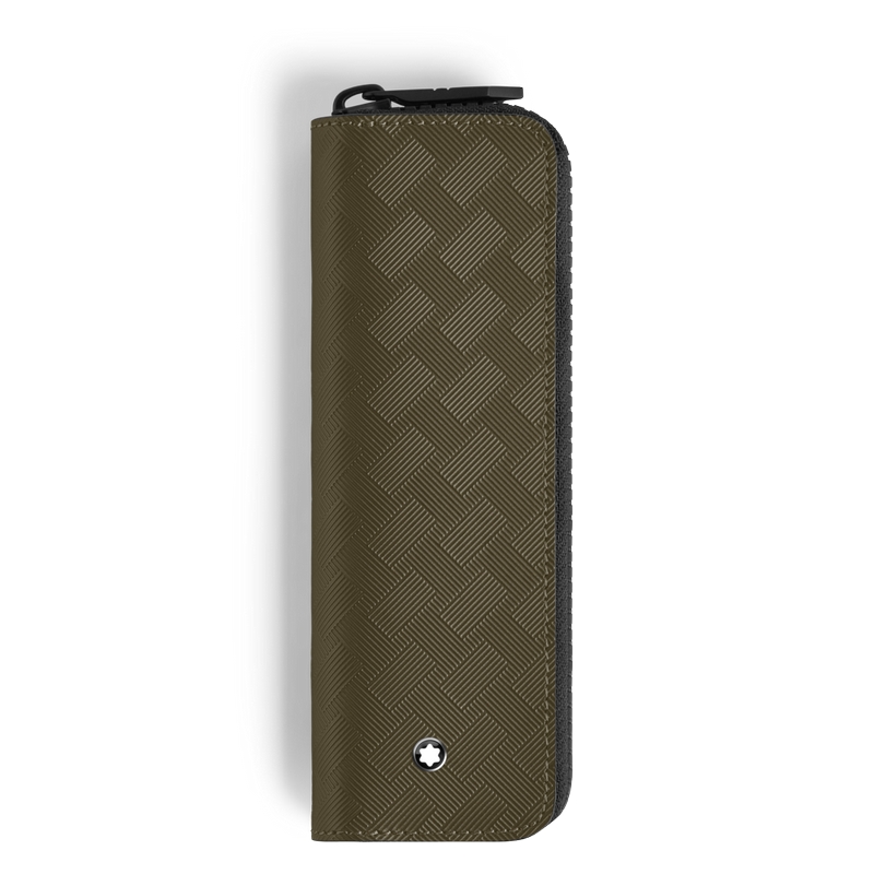 Montblanc Extreme 3.0 Etui für ein Schreibgerät mit Reißverschluss Khaki