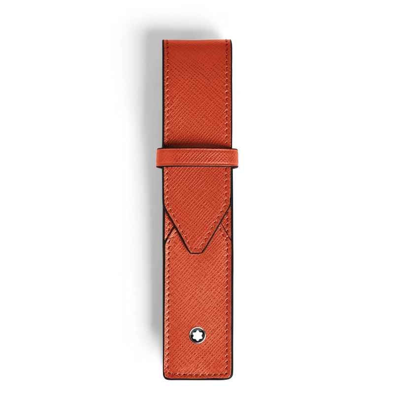 Montblanc Sartorial Etui für ein Schreibgerät Tangerine
