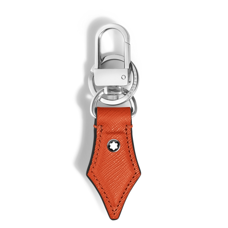 Montblanc Sartorial Schlüsselanhänger Feder Tangerine