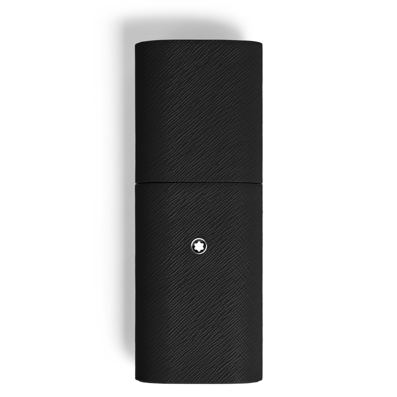 Montblanc Sartorial Etui für zwei Schreibgeräte Schwarz