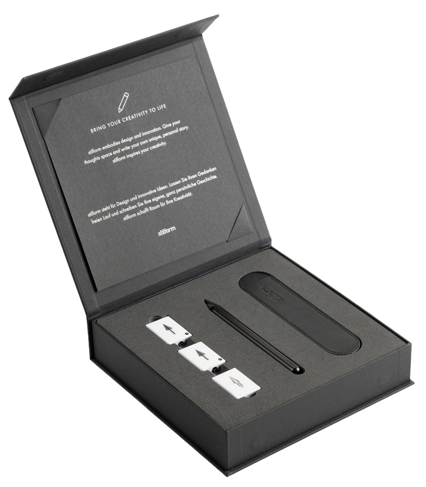 stilform Bleistift Set AEON Aluminium Essentials - Black Edition