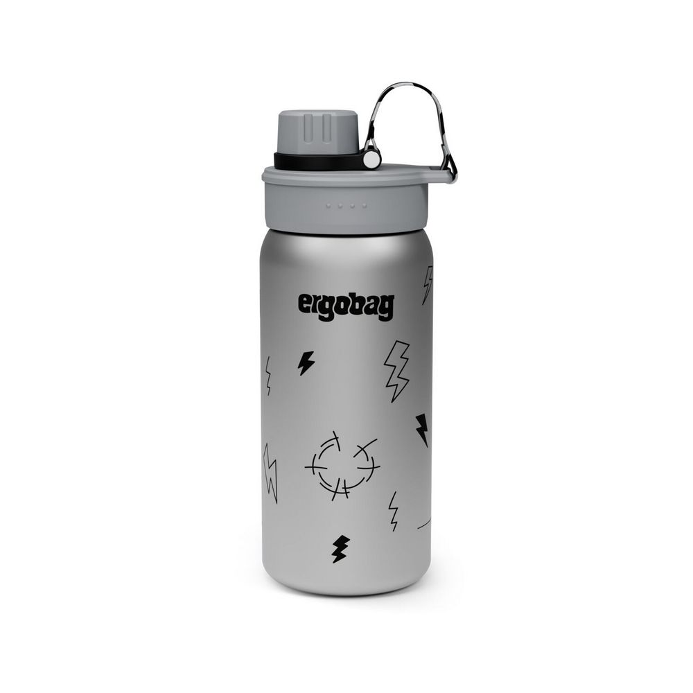 ergobag Trinkflasche Edelstahl Gewitter