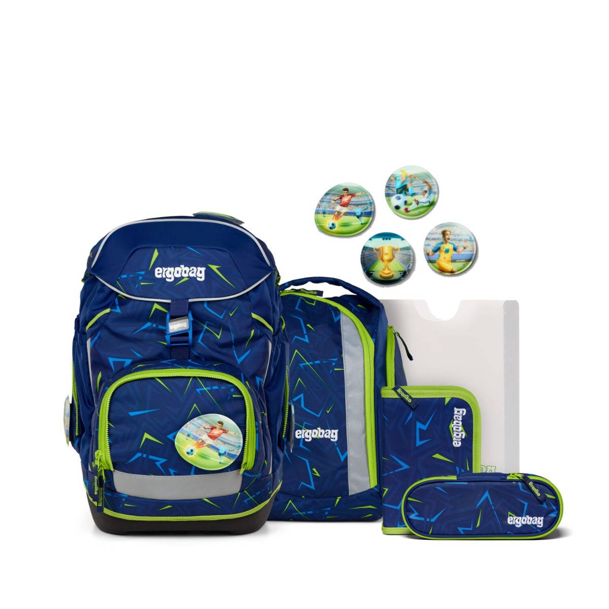 ergobag pack Schulranzen Set SpitzenreitBär 6tlg.