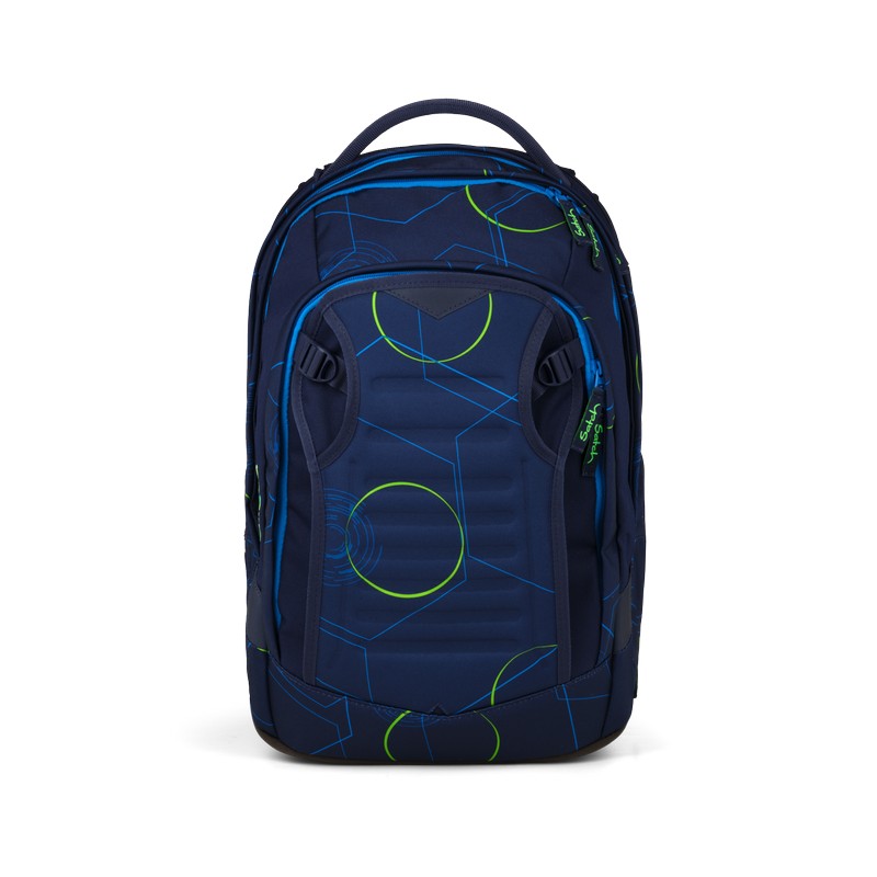 satch Schulrucksack match plus Blue Tech
