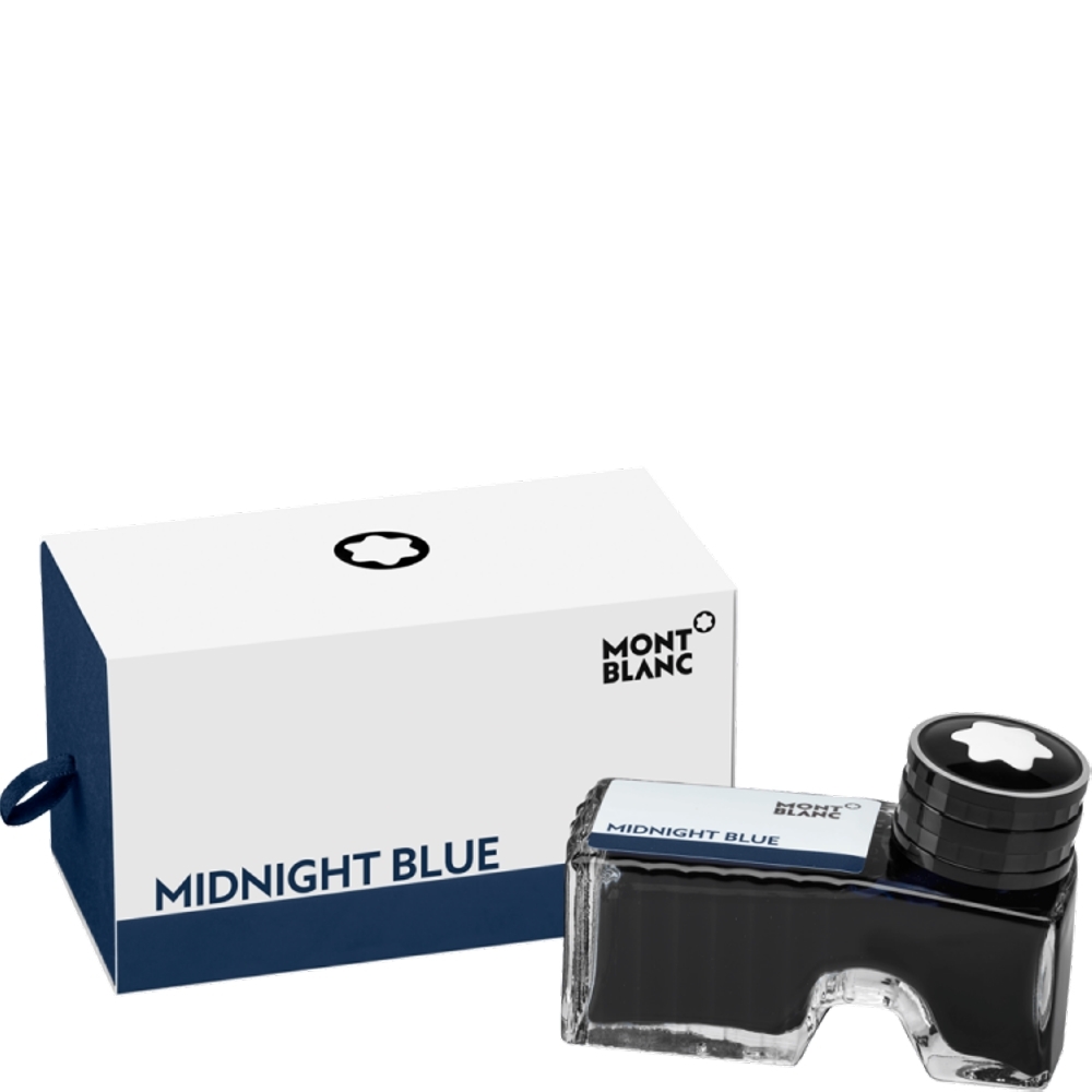 Montblanc Tintenfass Midnight Blue 60 ml
