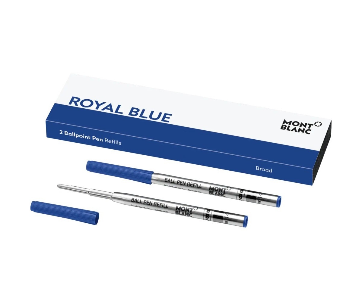 Montblanc Kugelschreibermine Royal Blue F 2 St./Pack