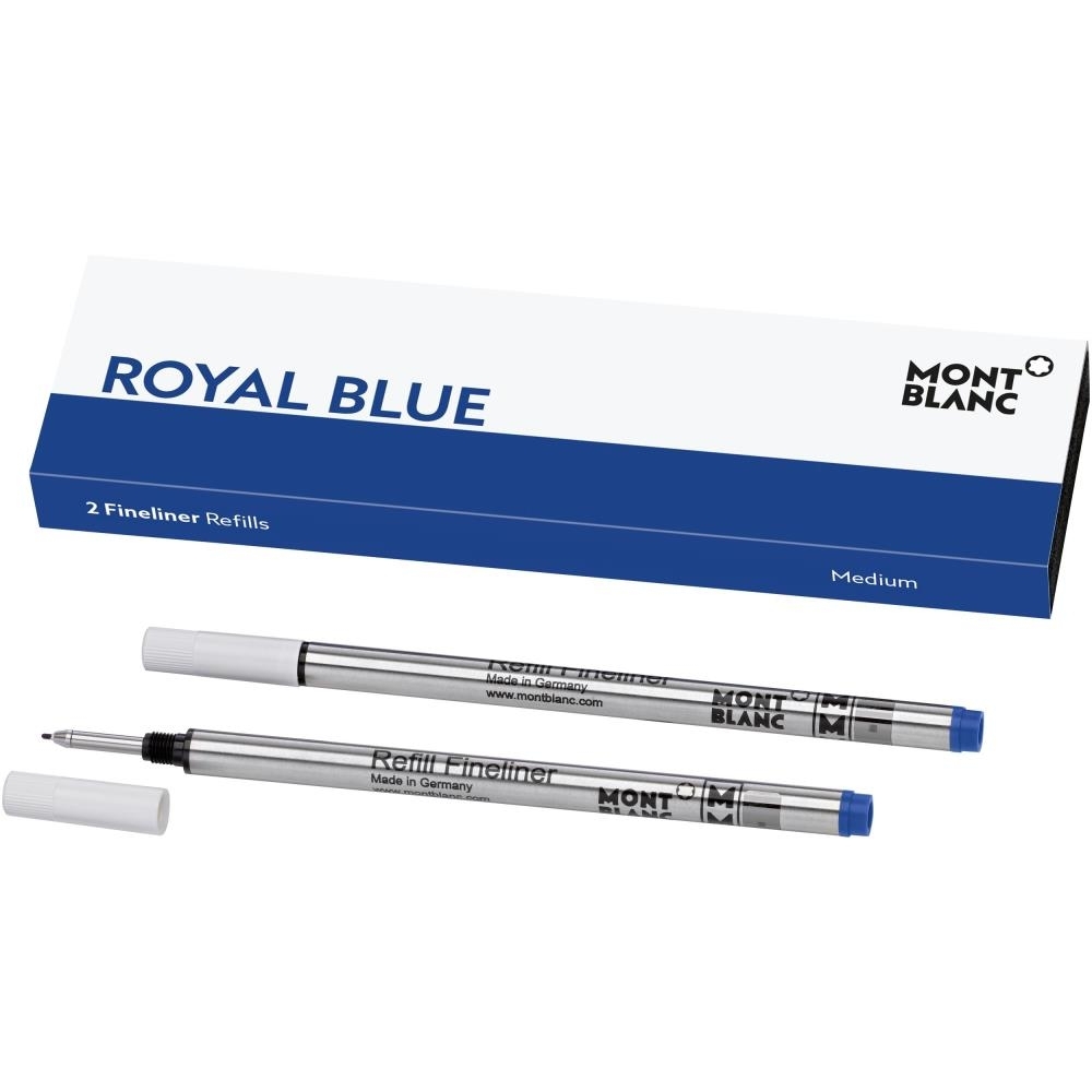 Montblanc Fineliner-Minen Royal Blue M 2 Stk.
