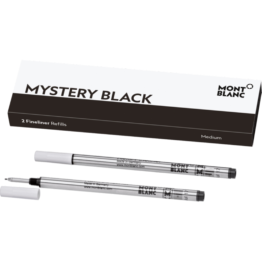 Montblanc Fineliner-Minen Mystery Black M 2 Stk.