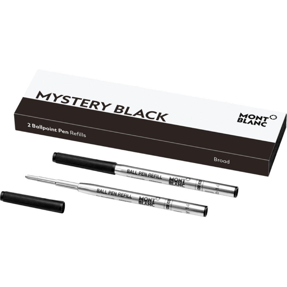 Montblanc Kugelschreibermine Mystery Black B 2 St./Pack