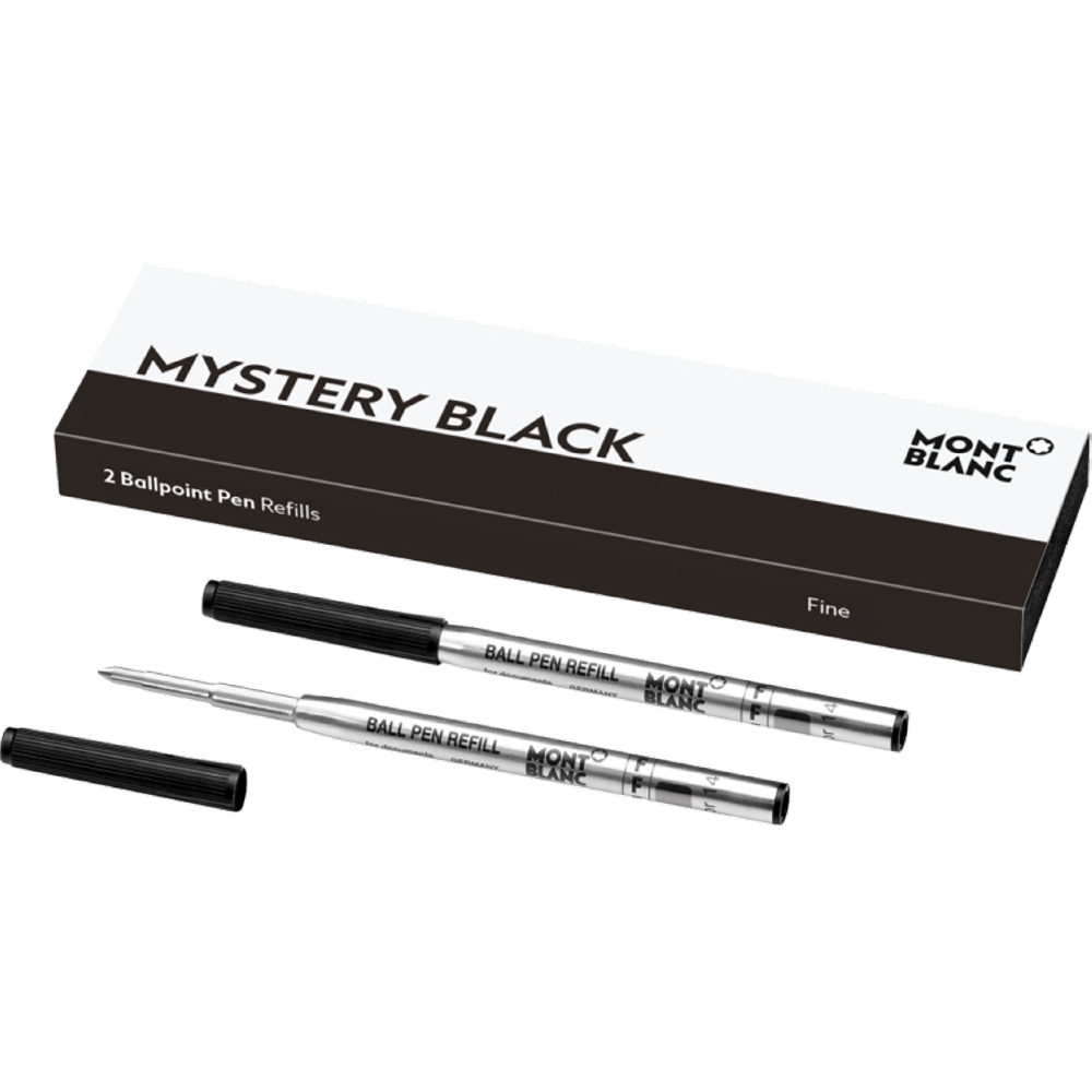 Montblanc Kugelschreibermine Mystery Black F 2 St./Pack