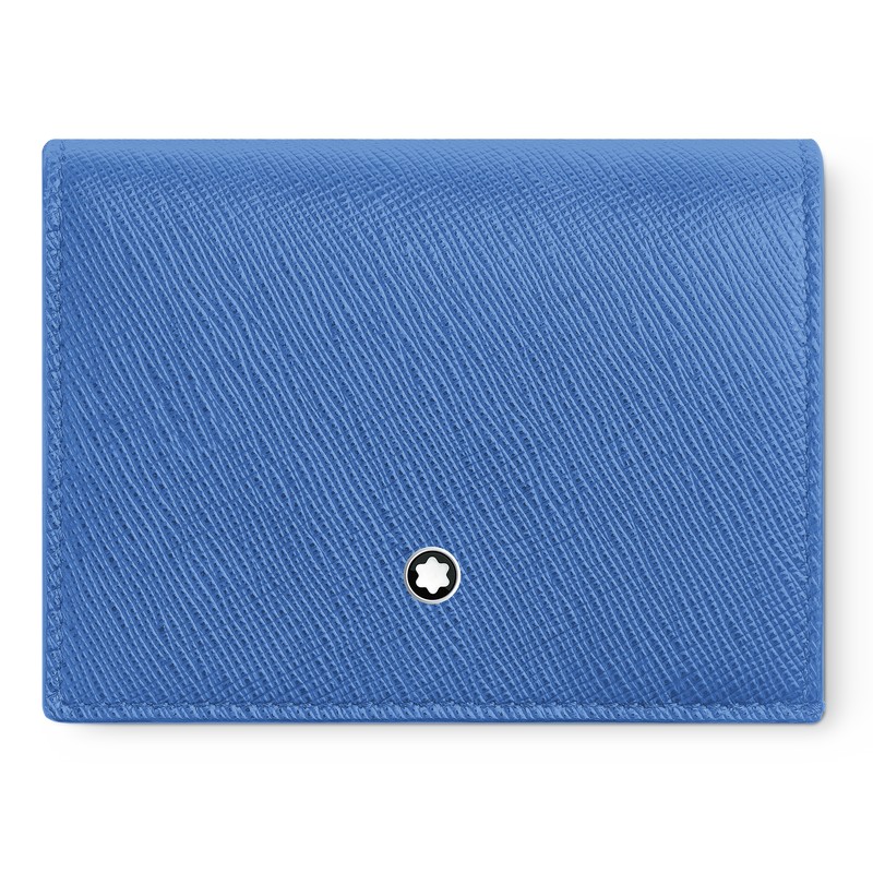 Montblanc Sartorial Brieftasche Kontinental Nano 3cc Dusty Blue