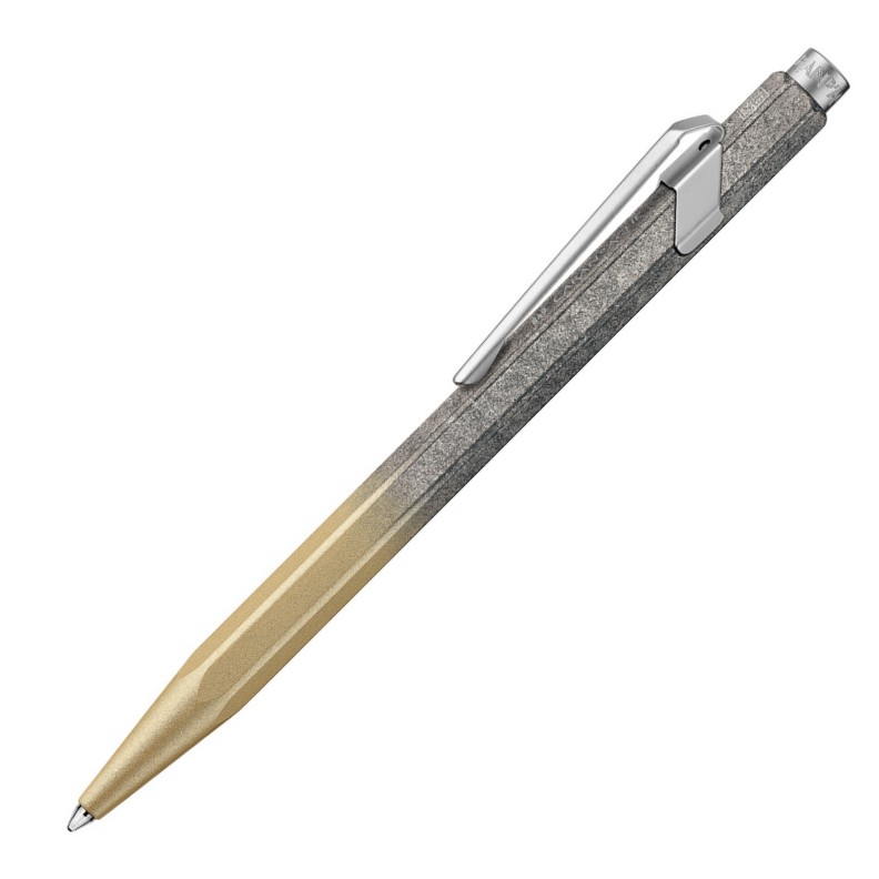 Caran d'Ache Kugelschreiber 849 Cosmic Blue Gold - Special Edition