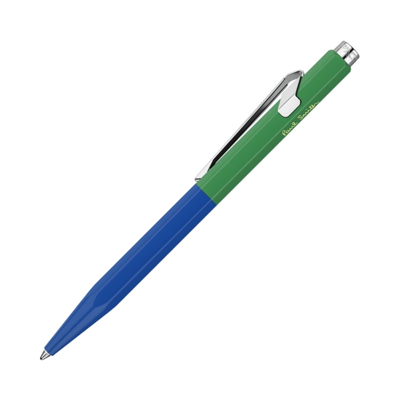 Caran d'Ache Kugelschreiber 849 Paul Smith Edition 4 Cobalt Blue - Emerald Green
