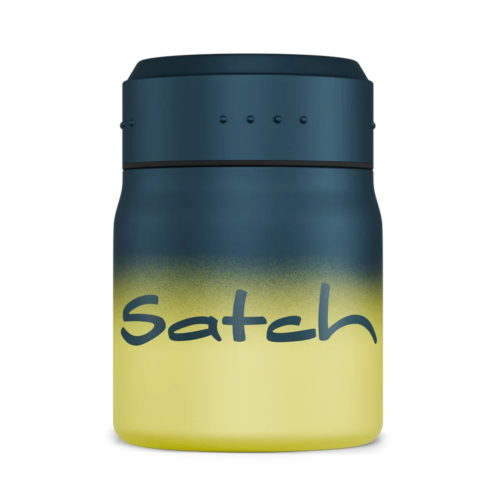satch Lunchbox Thermo Blue Graffiti