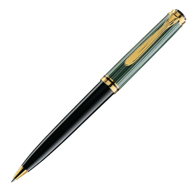 Pelikan Kugelschreiber Souverän K800 Schwarz-Grün