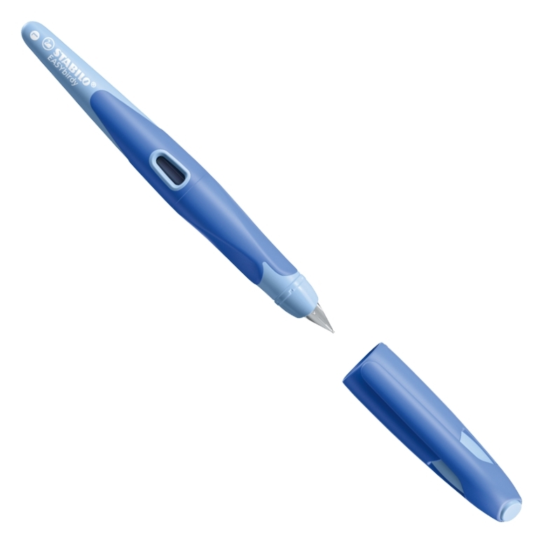 STABILO Füllfederhalter EASYbirdy Pastel hellblau/blau Linkshänder A