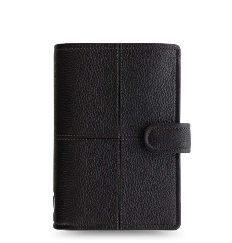 Filofax Classic Stitch Soft Organizer Personal schwarz