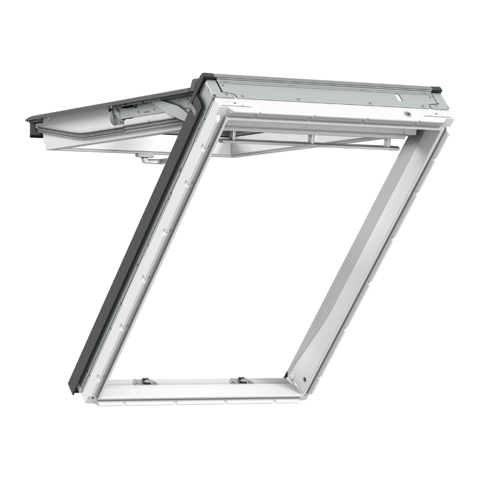 VELUX GPU 0068 Klapp-Schwingfenster 3-fach Verglasung ENERGIE' Kunststoff mit Eindeckrahmen'