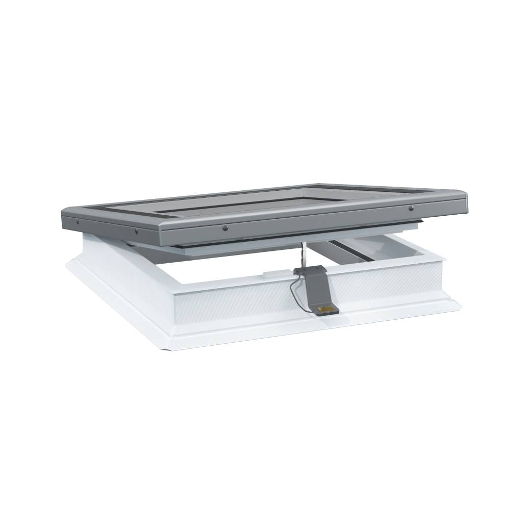 VELUX Gruppe Flachdachfenster Elektro RoofLITE+ FRE B600 mit Flachglas-Design