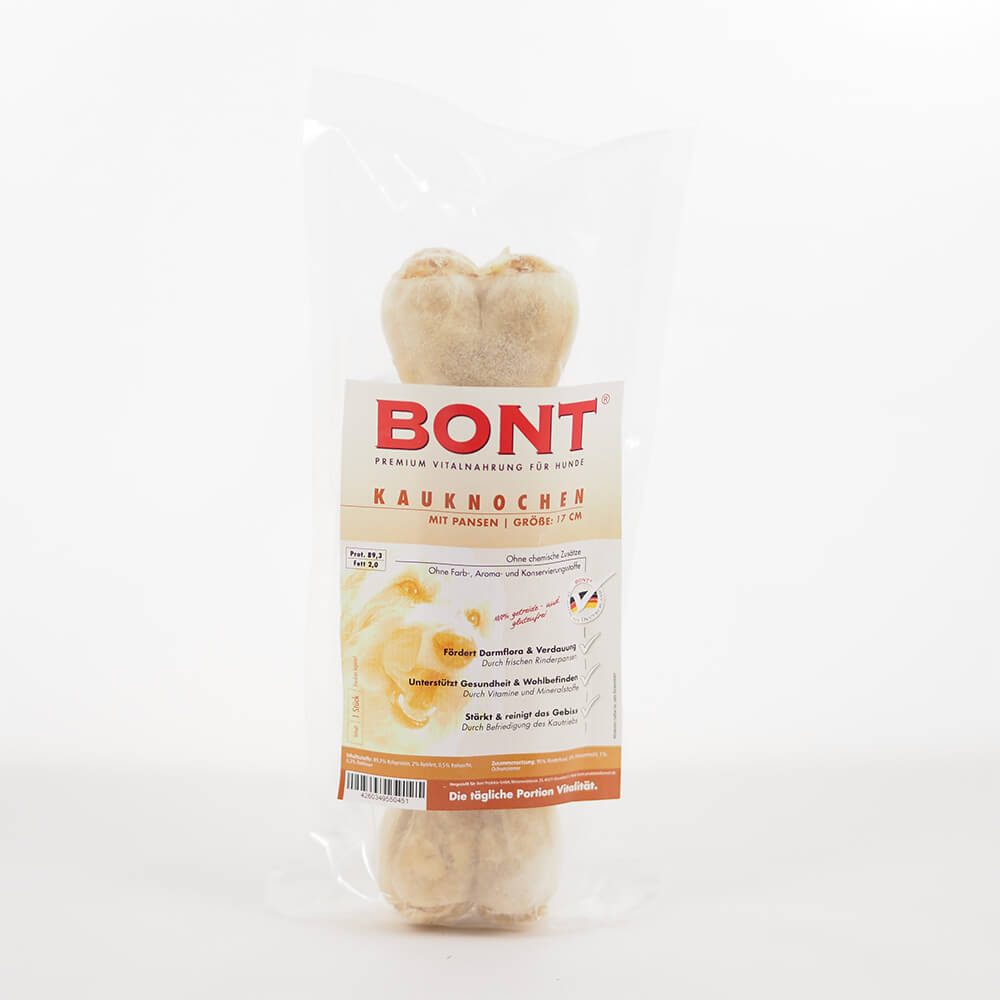 Bont Kauknochen für Hunde natur gefüllt