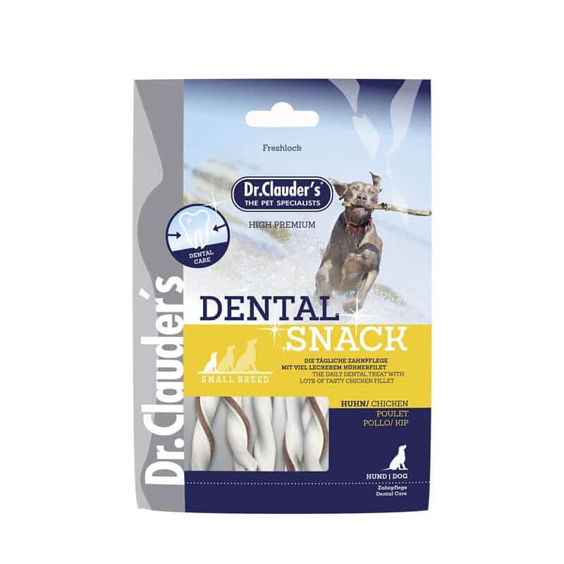 Dr Clauder Dental Hunde Snack Huhn small breed 80g