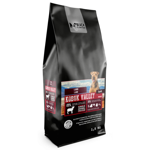 Black Canyon Hunde Trockenfutter mit Lamm Kobuk Valley Soft - 5kg